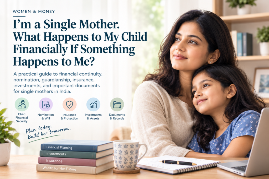 Single mother Child financial Security