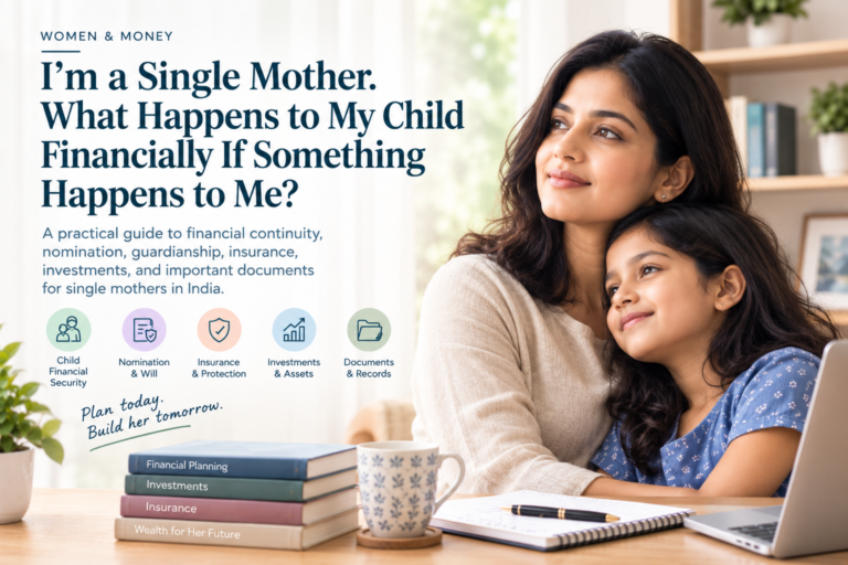 Single mother Child financial Security